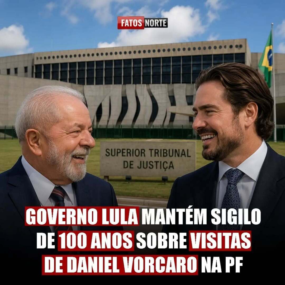 Fatosnorte's tweet photo. Por determinação do Ministério da Justiça, o registro de pessoas que visitaram o empresário Daniel Vorcaro na Superintendência da Polícia Federal, em Brasília, permanecerá sob segredo por 100 anos. O ministro Wellington César Lima e Silva negou o pedido … https://t.co/jlpYjZS6ov https://t.co/Jk7RmxR9Za
