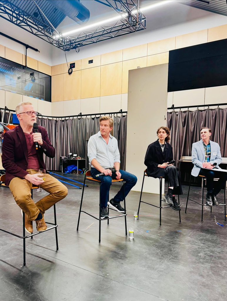Cecilia_Poletti's tweet photo. Such an improv talent @helensvoboda_music@sydneytheatreco rehearsal room discussion for #aniliad with dawidwenham531965 damienryan7285 &amp; mitchellbutel such a treat, get tickets! 🎟️ https://t.co/E2cto01AfV