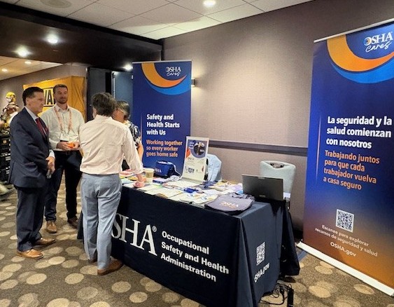 OSHA_DOL's tweet photo. We had a great few days at the AGC Construction Safety &amp; Health Conference, gaining new insights, fresh perspectives, and meaningful connections.  

Thank you to everyone who made this event memorable! https://t.co/zwS8EjjYlR