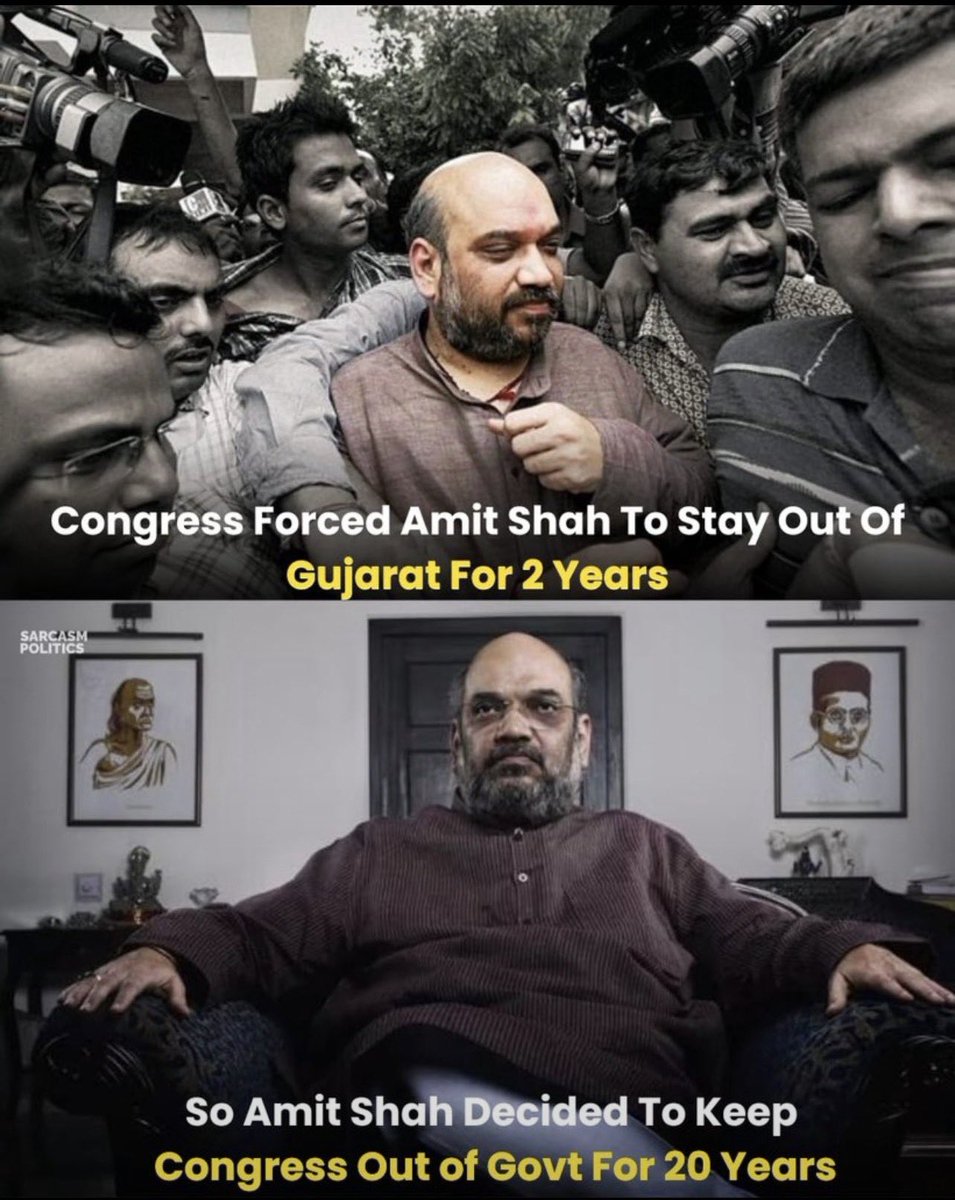 VlKAS_PR0NAM0's tweet photo. No wonder Congress is behind Amit Shah

Mota Bhai for a reason 🔥 https://t.co/AleICBarxe