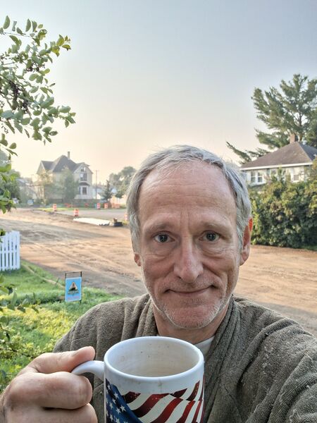 GnomonChronicl1's tweet photo. #OneYearAgo
Ely, Minnesota
Tuesday, 29 July 2025
7:22 am
61°F / 16°C
Precipitation: 0%
Humidity: 98%
Wind: 5 mph / 8 kph
Skies mostly sunny
Self portrait with road repair and coffee https://t.co/583qkmMapS