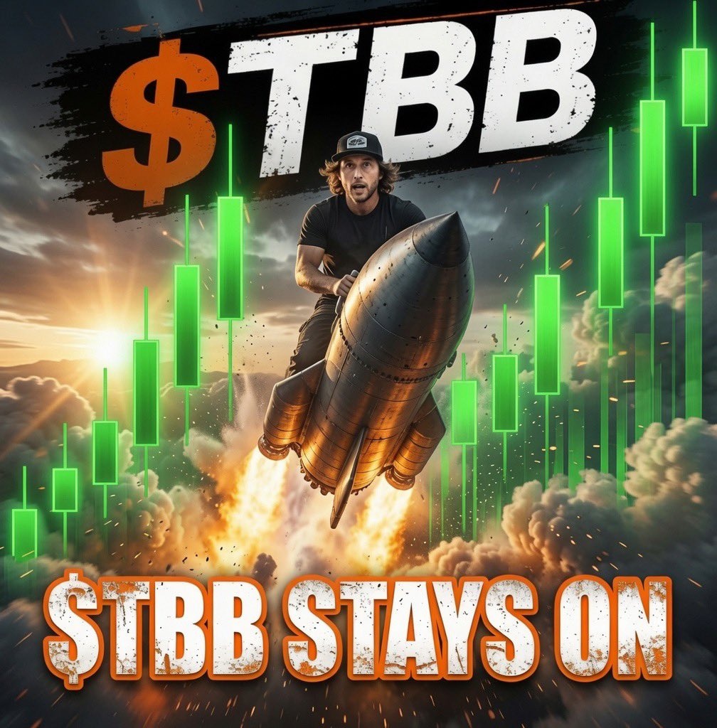 AnthonyEno36616's tweet photo. $TBB TO THE MOOON🔥🔥🔥 https://t.co/4FJ02IkS5k