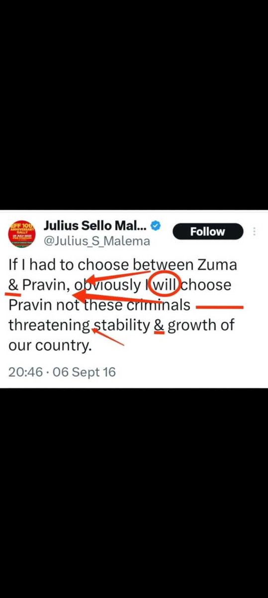 phoimbonani's tweet photo. The #ConvictedCriminal @Julius_S_Malema was serving the #indianCabal mandate, unfortunately for him he's the greatest loser.
He started long ago and we failed to notice until the #MadlangaCommission exposed him.
The #Renwick #MI16 sellout hates his BLACK people, listen to him. https://t.co/87zL4mHVJo