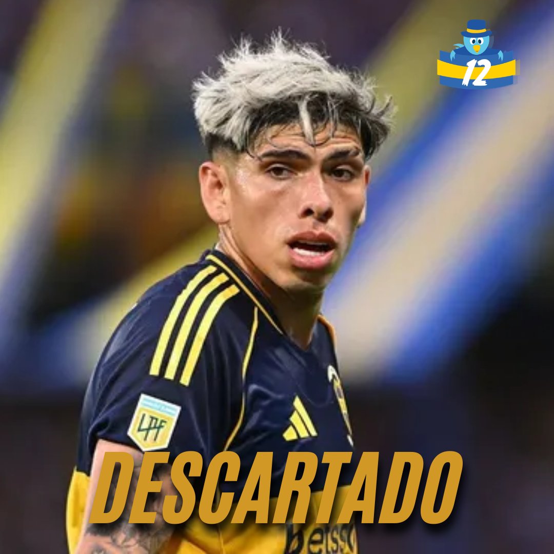 la12tuittera's tweet photo. ❌Carlos #Palacios finalmente NO viaja a Chile por su nueva molestia en el aductor. 

⚠️Solo jugó 17 minutos los últimos 234 días (1 PJ en los últimos 27 de #Boca). https://t.co/GLBNxk1IvL
