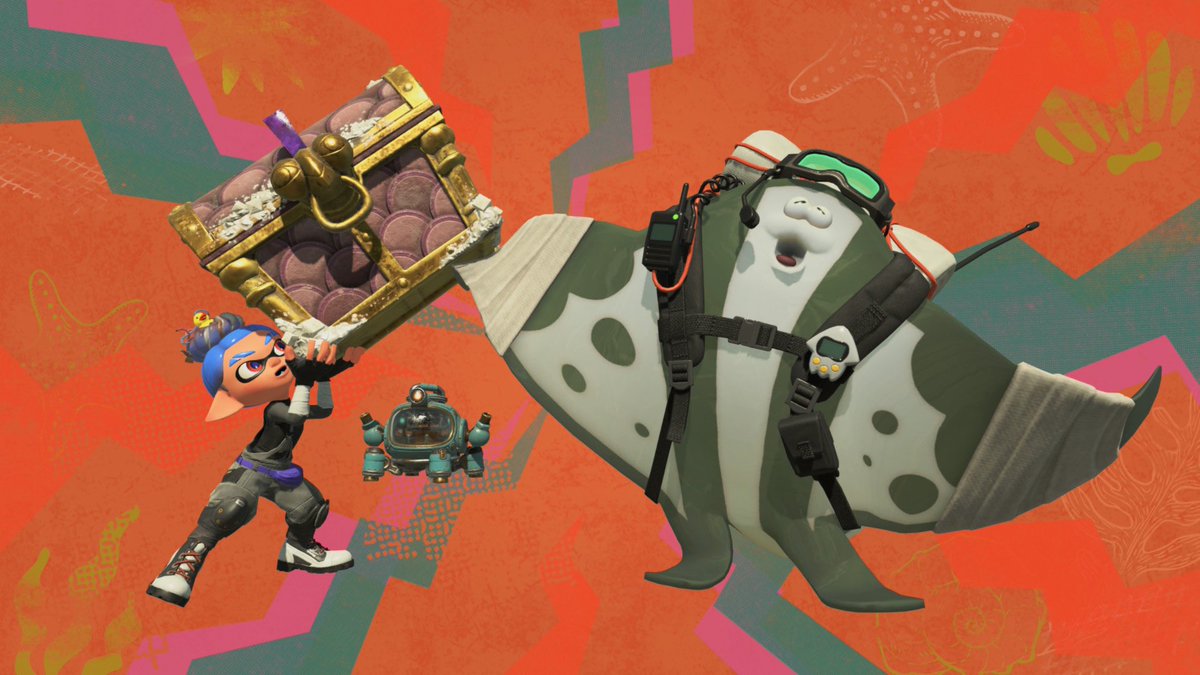 doseiyota's tweet photo. スプラトゥーン レイダースとりあえずエンディングに到達。
シャケをシバくのに余暇の大部分を使った一週間だった。とは言えやる事がまだまだあるし、当分遊べそう。 https://t.co/lkUjCoDOro