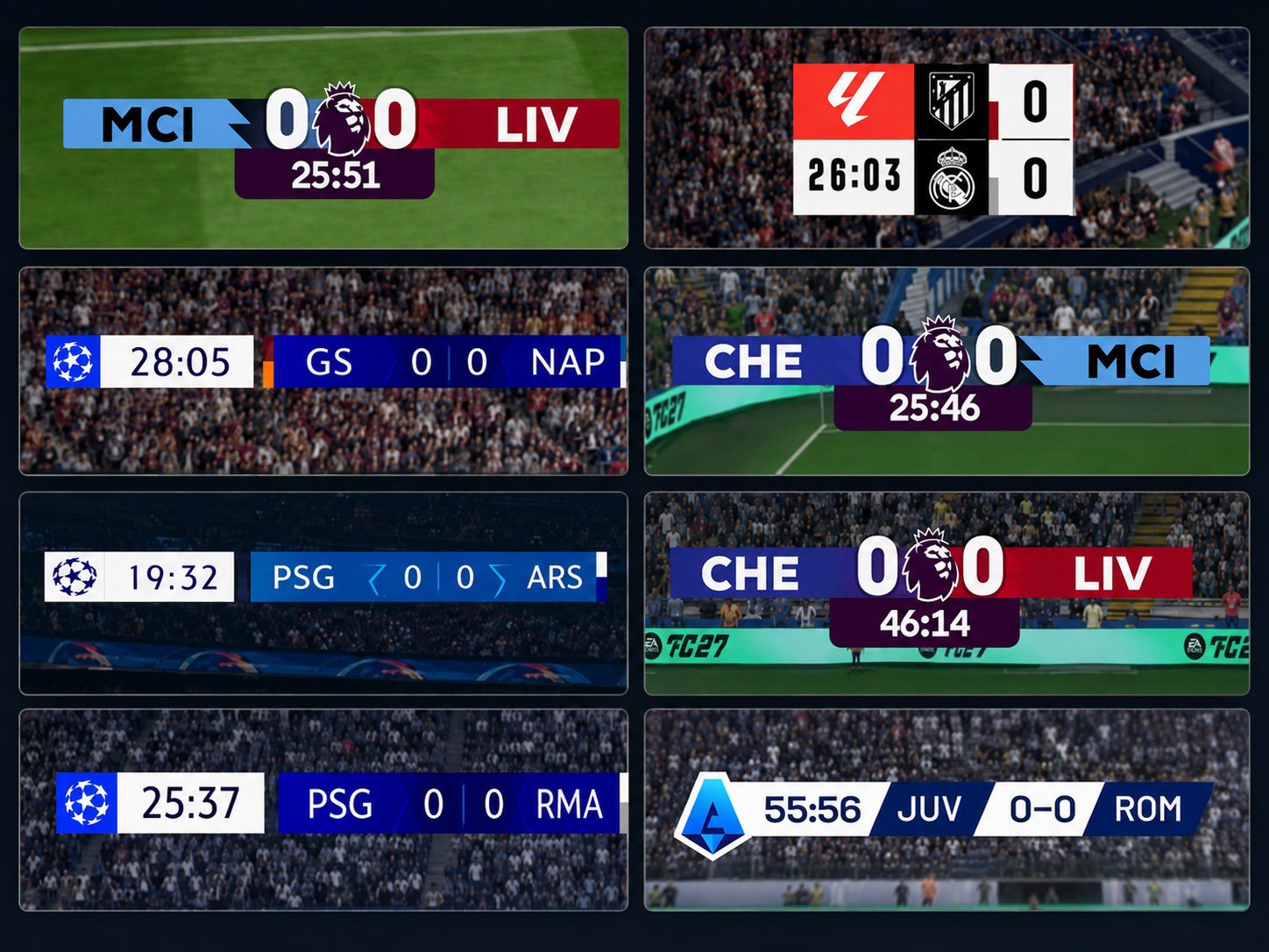 First look at FC27 Scoreboards