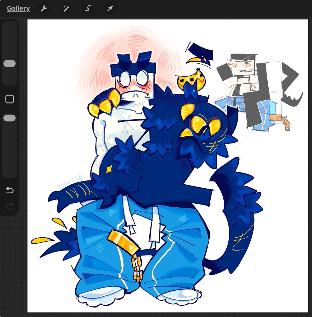 MrStariac's tweet photo. Redrawing my first chud ass zegect art 
#zegect #aregect https://t.co/vWBNPMfIRk