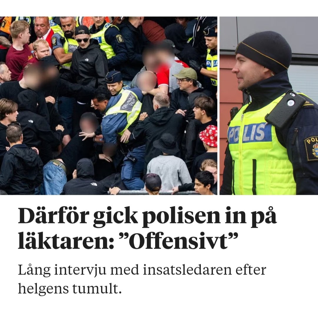 NilsIvo's tweet photo. Timing är interessant...en vecka innan man träffar sina kollegor från storstan GBG?! Vill man bara visa att man som småstadspolis också kan vara tufft? https://t.co/cH6a2OwluM