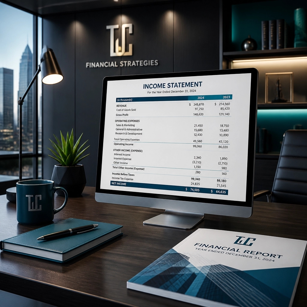 tlcbusiness's tweet photo. Is your P&amp;L telling the real story? Master Income Statement Basics #3. Revenue &amp; expenses explained. Grab the series: https://t.co/1SlgA37QCl #Accounting #SmallBiz #Finance #TLC https://t.co/9gtzlb9uwD