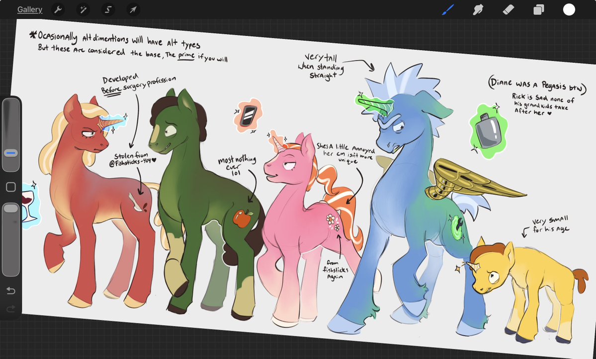 novaiisk's tweet photo. Made the rest since holy shit theres a lot of you and its freaking me out
#rickandmorty #mlp https://t.co/hbRVXOZTgA