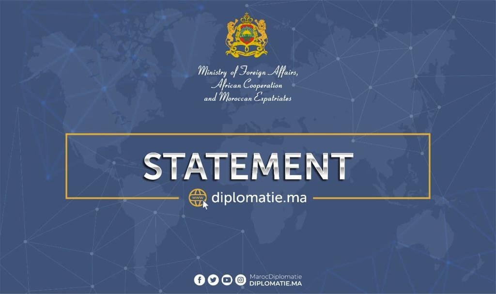 Marocdiplo_EN's tweet photo. The Kingdom of Morocco condemns in the strongest terms the drone attacks targeting oil facilities in the brotherly Kingdom of Saudi Arabia.
🔗https://t.co/wFViMPXNvR https://t.co/EHkLhWX3tp