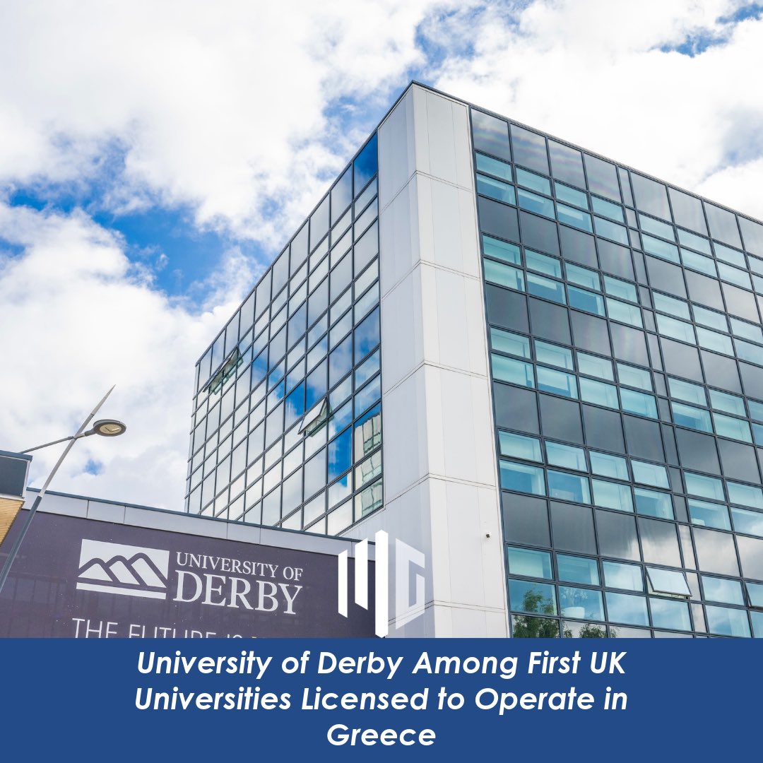 midlandsgaze's tweet photo. @DerbyUni Among First UK Universities Licensed to Operate in Greece 🇬🇷

🗞️ Midlands Gazette 

#MidlandsGazette #Derby #UniversityofDerby #HigherEducation #Greece

https://t.co/4ZMHuwLG2g https://t.co/HsbLGdtewD