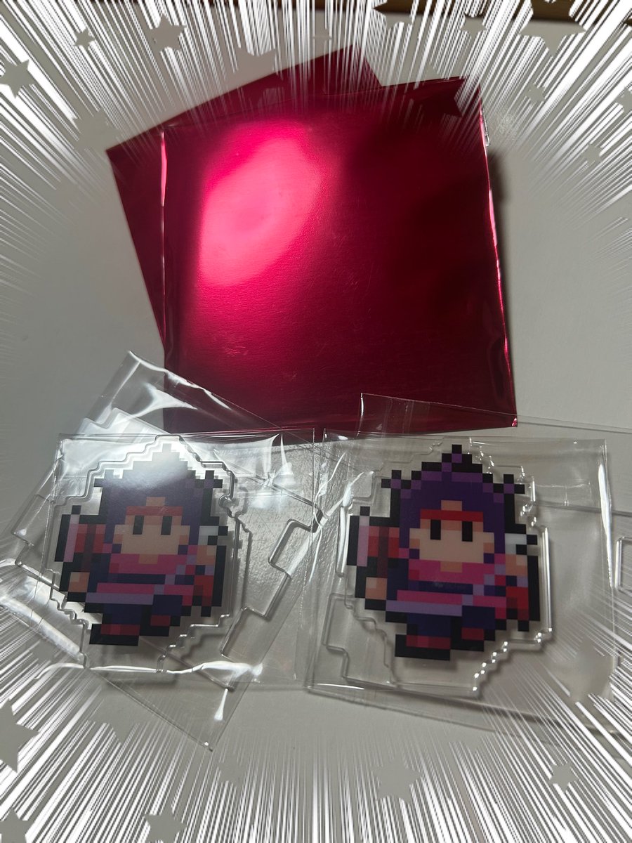 unicorainbow8's tweet photo. あのね、2個だけランダムのアクスタ買ったのね。そしたら、ebiがふたつで〜〜？！ププッ https://t.co/rA6zcDiicc