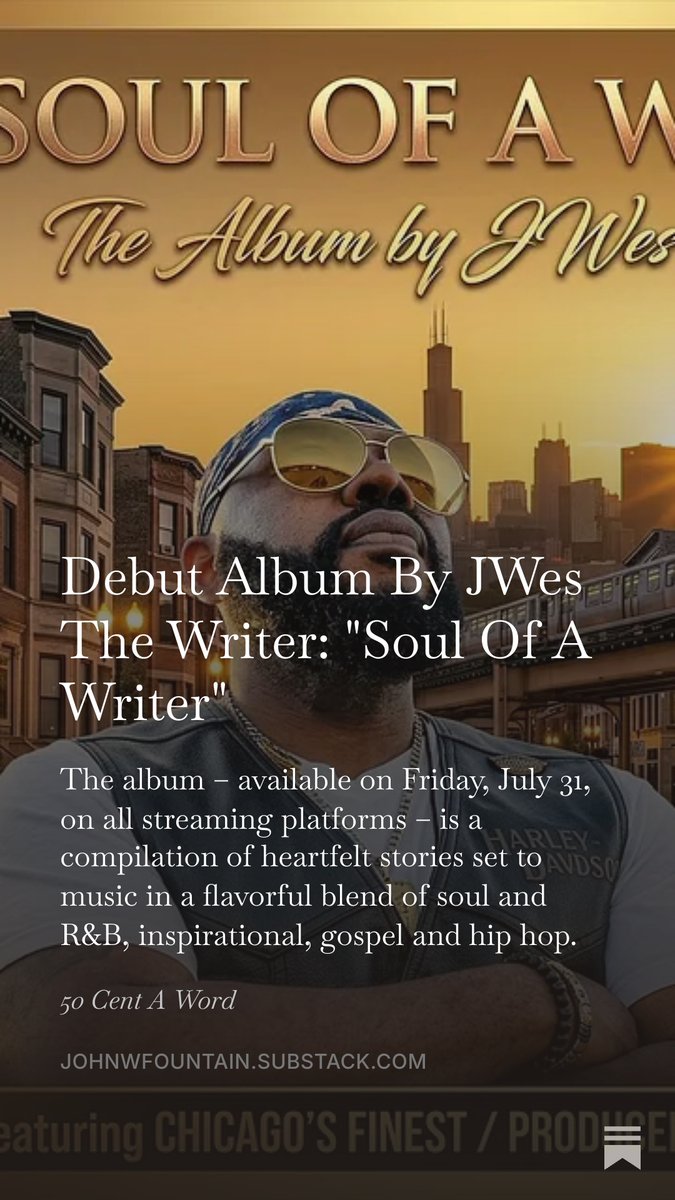 JohnWFountain's tweet photo. The humanity, soul, storytelling, heart, hurt, love, loss, faith, fortitude and the full authentic experience of living in this flesh and blood upon this earth is at the core of my writing, even my songs. 

https://t.co/o9xJybgqsM https://t.co/yooEcH95eI
