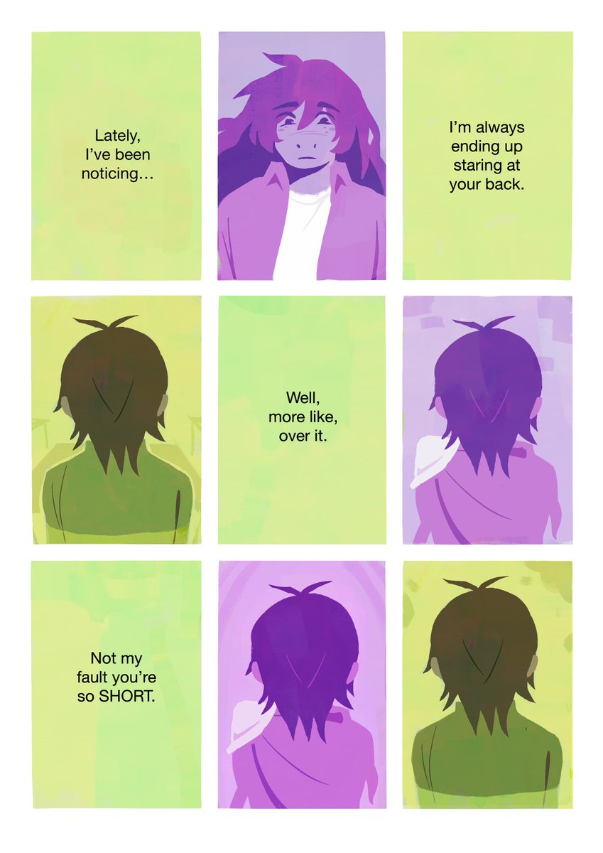 smbdylsss's tweet photo. Orpheus and Eurydice and Orpheus and Eurydice 
#deltarune #krusie comic (1/5) https://t.co/jOmPcJhXbg