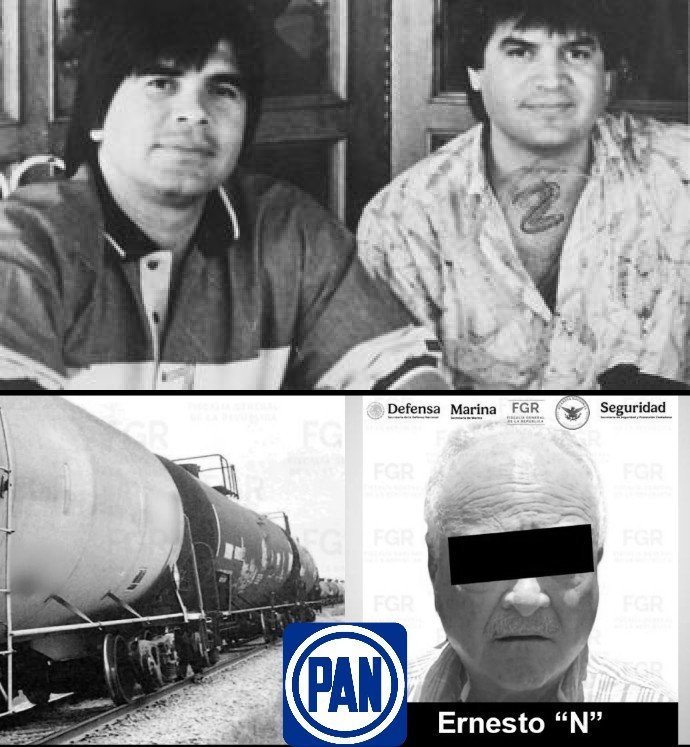 FreddyOliviery's tweet photo. #ÚltimaHora || Periodista de @Milenio revela que Ernesto Ruffo no solo protegía a los Arellano Felix (como declaró el propio Chapo), sino que hasta les daba credenciales de la Policía Judicial de Baja California.

Desde los años 90, @AccionNacional ya era un narcopartido. https://t.co/PdTfnyQcpv