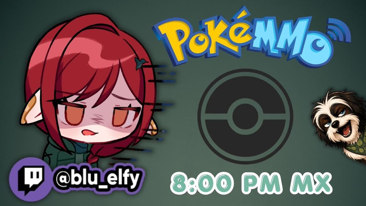 blu_elfy's tweet photo. Suspiro de cansancio... 😮‍💨

Elfys ✨🍃

Hoy toca atrapar Pokémon, ponernos al día y contarles la odisea que viví estos días jiji

Caigan un ratito. 🫶

🕗 8:00 PM MX 💜

#Pokemon #Gaming #VTuber #VTuberES #TwitchMX https://t.co/NA9CRMokN7