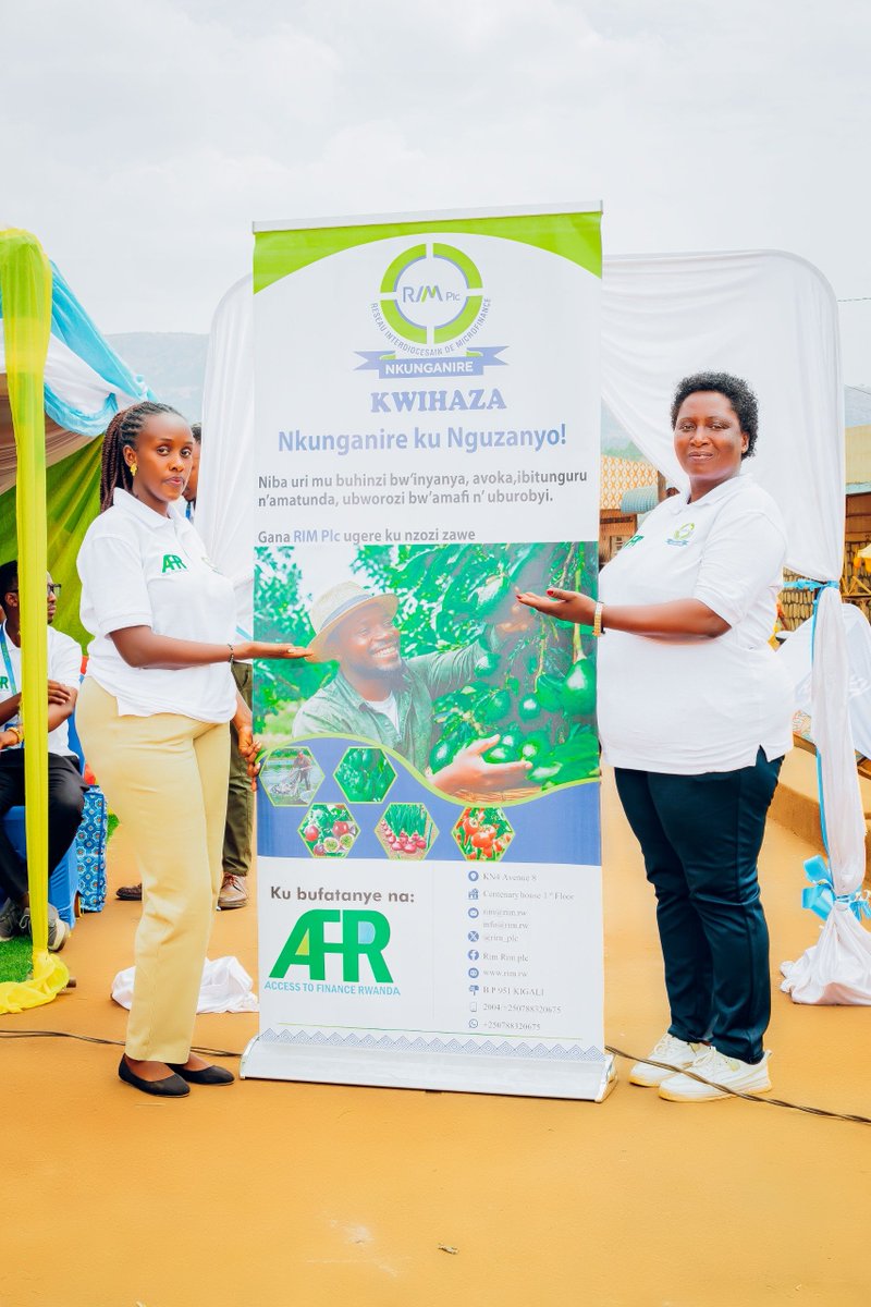 RimAgency69150's tweet photo. @rim_plc Access financing at an affordable 12% annual interest rate and invest in growing your farm and your future.
Together, we are strengthening agriculture, supporting rural livelihoods, and driving sustainable economic growth in Rwanda.
#RIMPLC #Kwihaza #Agriculture #Agribusiness https://t.co/esRKHLInCH