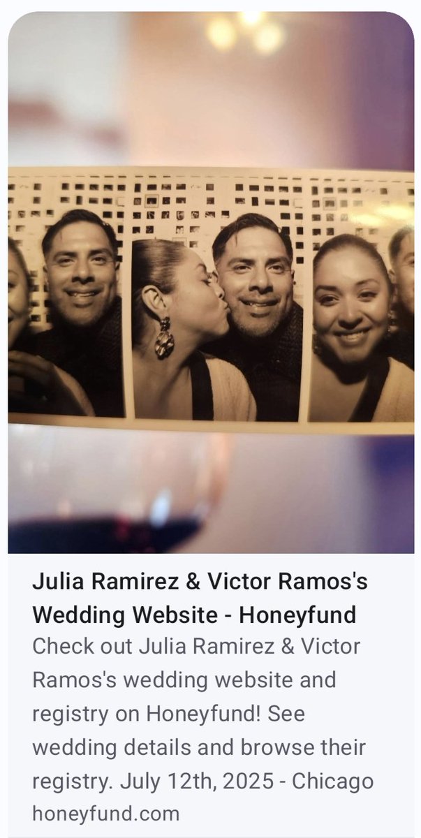 ChicagoContrar1's tweet photo. It is said "love is blind," but good golly this insane.

Is @the12thward joined in marriage to a man convicted of a 1998 gang murder in Little Village?

If so, the Victor Ramos pictured on the left has not been discharged from the custody of the state and is currently on work release.

This means he is still in the slammer.

Also "if so," did Mr. Ramos accompany Ald. Ramirez on any foreign trip?

And another "if so" to consider: Did Ald. Ramirez and her inmate hubby accept any gift cards for the July 2025 nuptials? Accepting gift cards is an ethics violation.