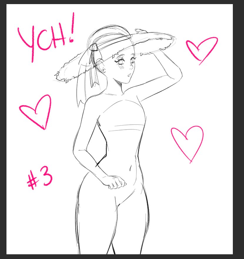strawmariecake's tweet photo. Hello berries! 

I have 3 flash YCH pose slots available! 1 slot per pose. 🫶

They will be $220USD flat price!
They will have custom sundresses and jewelry to your character ❤️

They will be in my simple-render skeb style.

Please DM with your OC refs and YCH# if interested!!🍓 https://t.co/aOj4YuFIjy