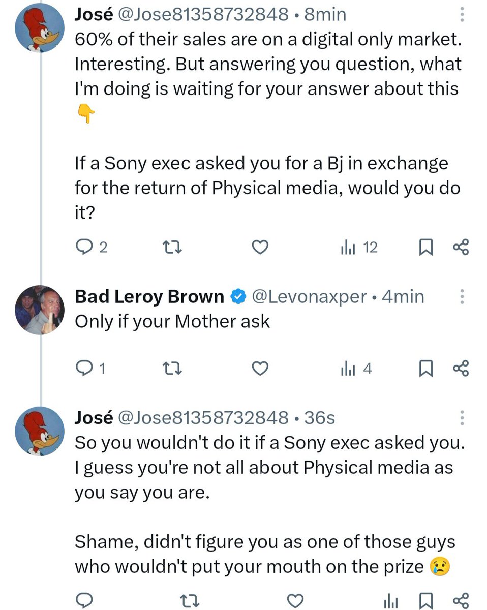 José tweet media