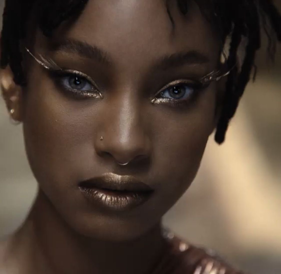 filmsbratz's tweet photo. — willow smith’s makeup looks 💄 .𖥔 ݁ ˖ִ🛸༄˖°.🩵💟 https://t.co/fqU8kn7jFA