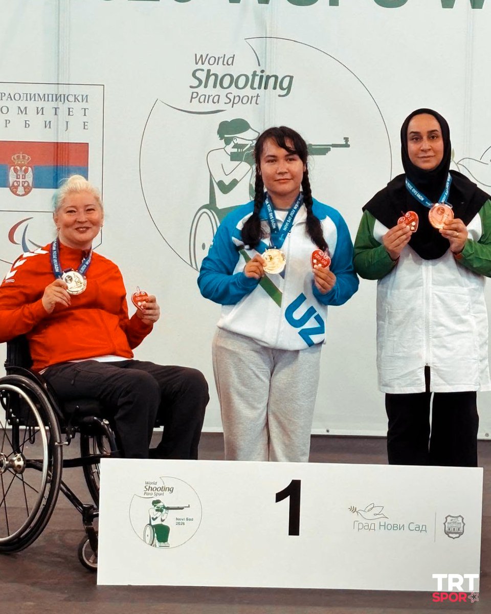 trtsporyildiz's tweet photo. 🇹🇷Aysel Özgan dünya ikincisi! 🥈

🔫 Milli sporcu, WSPS Para Atıcılık Dünya Kupası 10 metre havalı tabanca kadınlar (P2) SH1 disiplininde gümüş madalyanın sahibi oldu.

Tebrikler Aysel! 👏 https://t.co/KsRwXQ3NeP