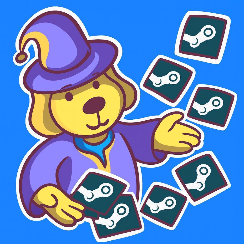 amagicmantv's tweet photo. Giving 5x Steam Game Keys to 5x people that simply like this tweet ❤️   

Ends in 24 hours 🪄 https://t.co/BZdCyVu7JB