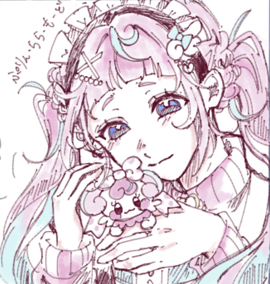Shial_N's tweet photo. #ぷりん・あーと・もーど 
絵チャで描いた🍮ちゃん https://t.co/zfLNtqFyb1