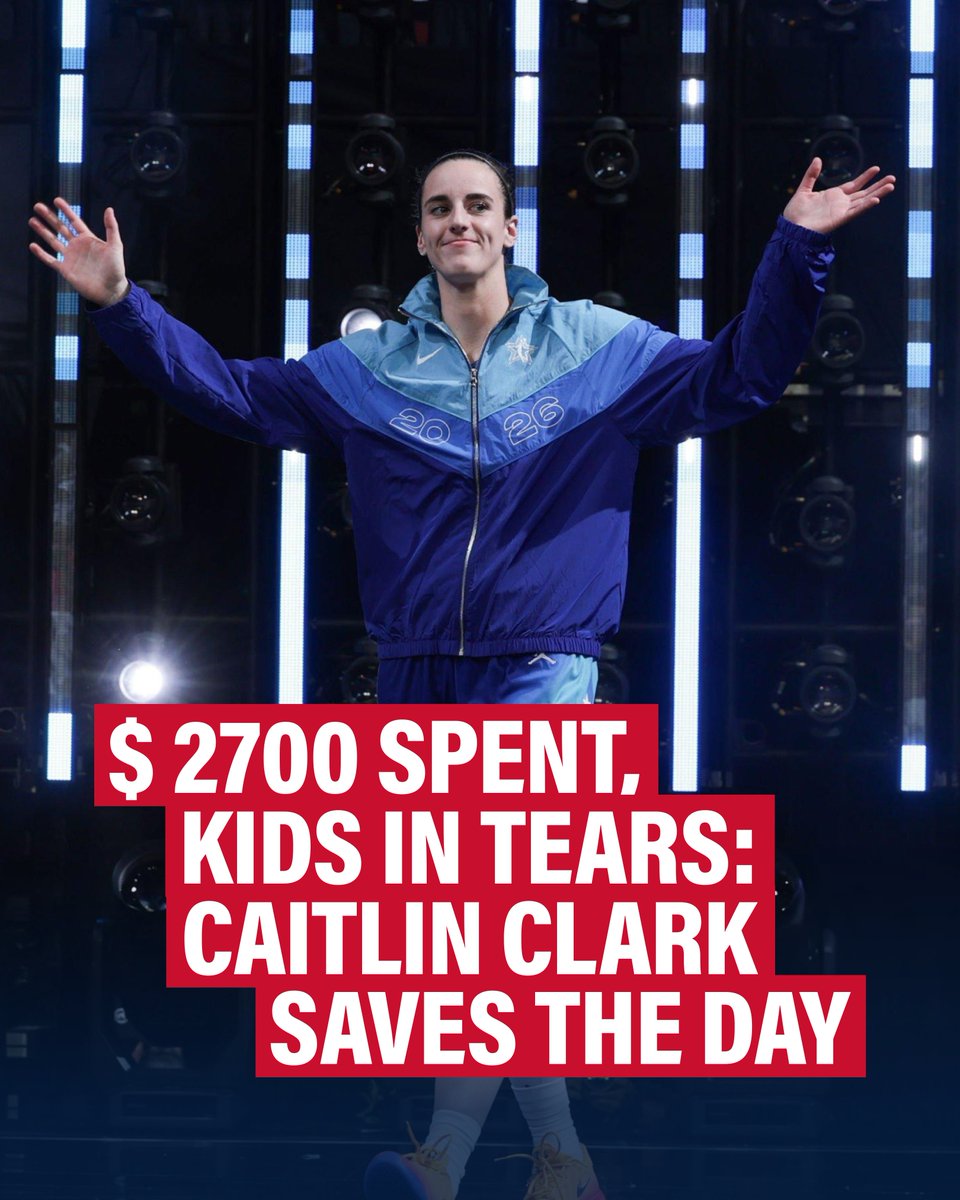 ES_sportsnews's tweet photo. For one family attending WNBA Live at All-Star Weekend, a $2,700 investment nearly turned into complete heartbreak. 💔 After waiting in line for over two hours to meet the athletes, the family faced repeated disappointment when players arrived up to 40 minutes late, signed autographs for just 10 minutes, and left - leaving young fans in tears.

That was until @CaitlinClark22 turned the entire experience around. ✨

While other sessions fell short, the @IndianaFever star proved once again why her impact extends far beyond the court. An eyewitness fan shared their experience online, praising Clark's professionalism and genuine connection with the crowd:

"Caitlin Clark, in particular, was punctual for every obligation she had. She gave away her shoes, signed autographs, hugged fans, and competed hard in the All-Star Game... She clearly understands that fans can make or break a career, and she came across as a genuinely good person."  💯

Clark’s dedication isn't accidental, it's core to how she views her platform:

"Just seeing the amount of people and young girls and boys that stand there and scream for me to sign their stuff... I don’t take that for granted. I’m glad I can be a role model for them."   🥹

🔥 Delivering on the Court
Clark didn't just shine off the court; she put on a show in front of 19,783 fans at Chicago's United Center. Playing for Team Spoon, she dropped 17 points and 5 assists, knocking down trademark logo bombs to secure a 129 - 122 victory over Team Coop.

How important is player accessibility and fan engagement during marquee events like All-Star Weekend? 💭