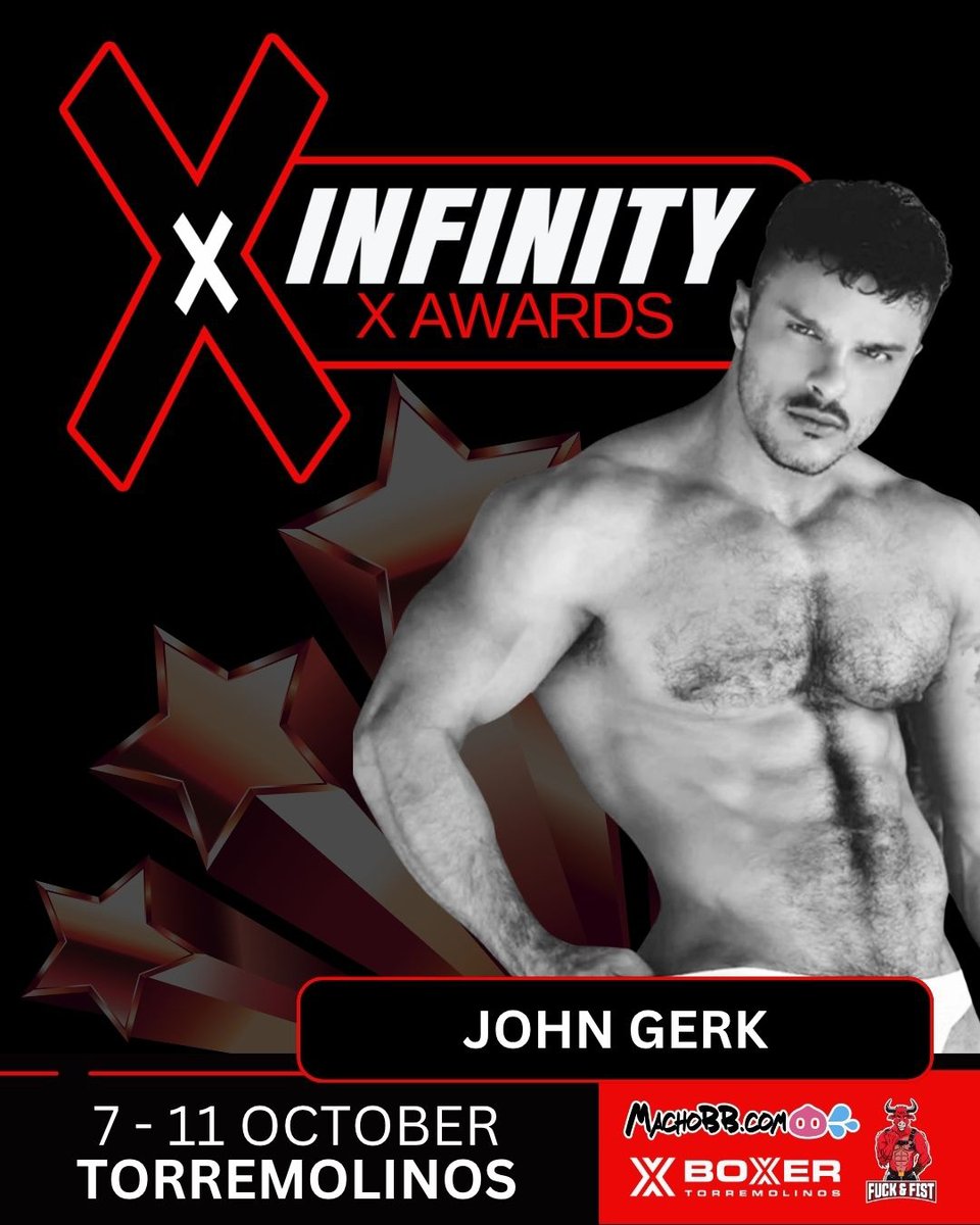 porn_awards's tweet photo. INFINITY AWARDS &amp; Porn Awards • 07 >> 11 October • Torremolinos.
CATEGORY: BEST MODEL:
@greu28 @john_gerk87 @JustinJedlica 
@kikegilxxx 
VOTE ONLINE https://t.co/LKbVIh4Q7L  - Powered by
@machobbcom
@BXR2014
@BOXERBARCELONA https://t.co/mKo6ViYz3v