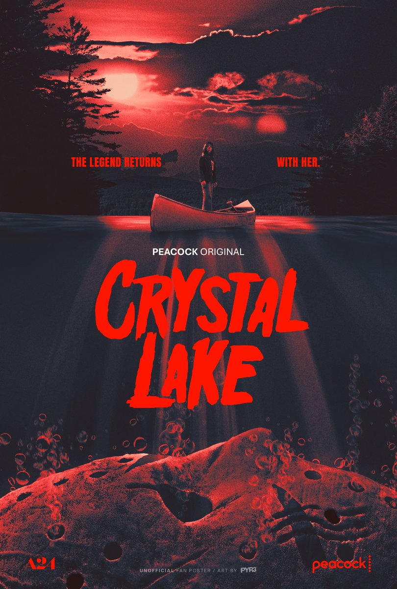 pyr3_art's tweet photo. "The legend returns" 🪓

Concept poster for the upcoming Crystal Lake series
by @pyr3_art

#movieposters #cinema #crystallake #jasonvoorhees #posterdesign https://t.co/DCXN3aLJlT
