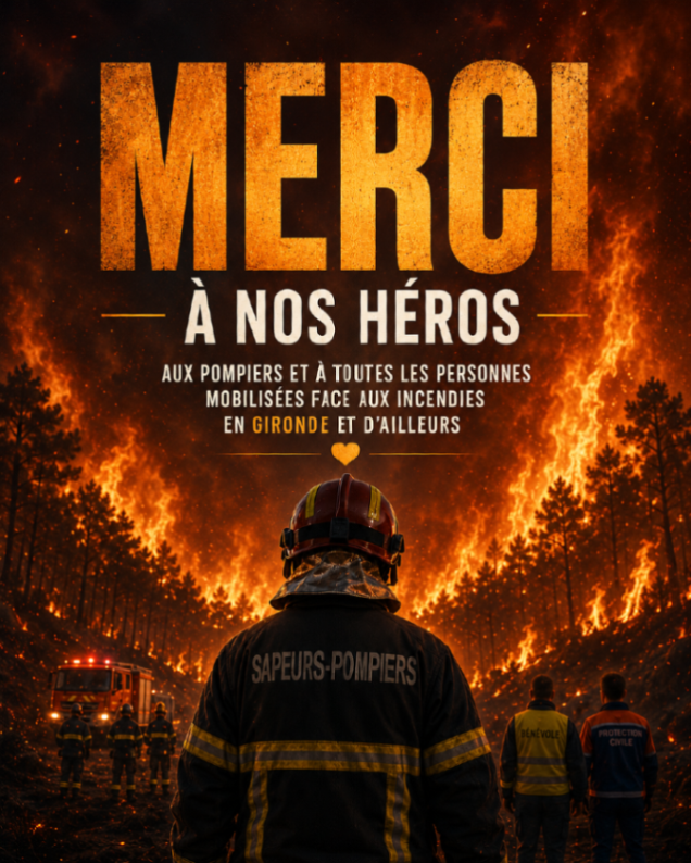 BoConfort's tweet photo. HOMMAGE à toutes celles et ceux mobilisés en ce moment en raison des incendies. En tant que bordelais, l'équipe de Boconfort est particulièrement touchée par ce désastre mais aussi fière de la solidarité rencontrée. NOUS RECONSTRUIRONS. https://t.co/HpBplez1nA