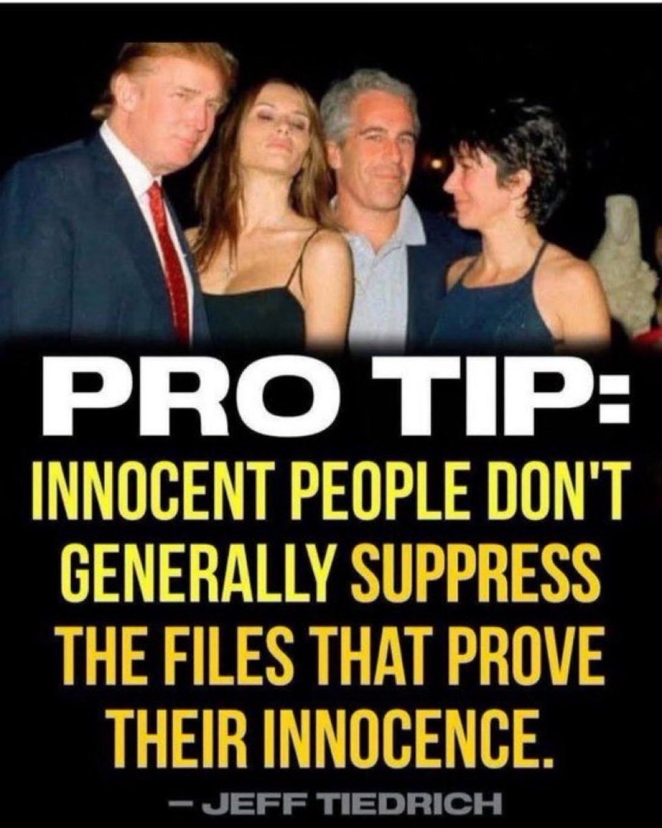 ARandomProgress's tweet photo. @EdKrassen Wish they had half the anger into finding those Epstein Files. https://t.co/PSzvJ0EQgi