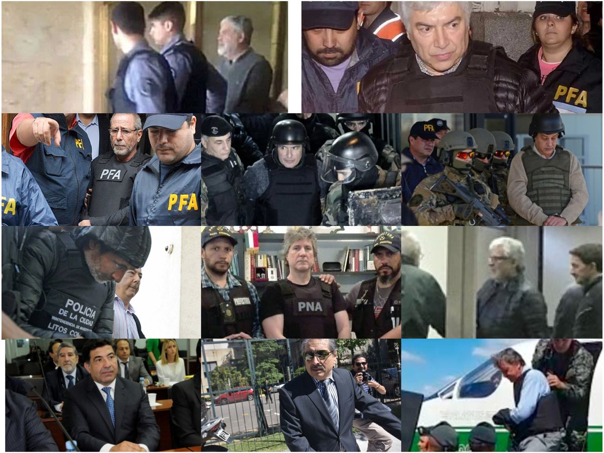 Argenpoirot's tweet photo. Cristina Kichner:  "me condenan por machismo estructural”

De Vido
Baez 
Jaime
Lopez
Manzanares
Baratta 
Boudou
Schiavi 
Echegaray 
Carlos Kirchner 
Milani 

Y varios más. 

Yo más bien diria que fue CORRUPCION estructural. https://t.co/wBtiIJQsrr