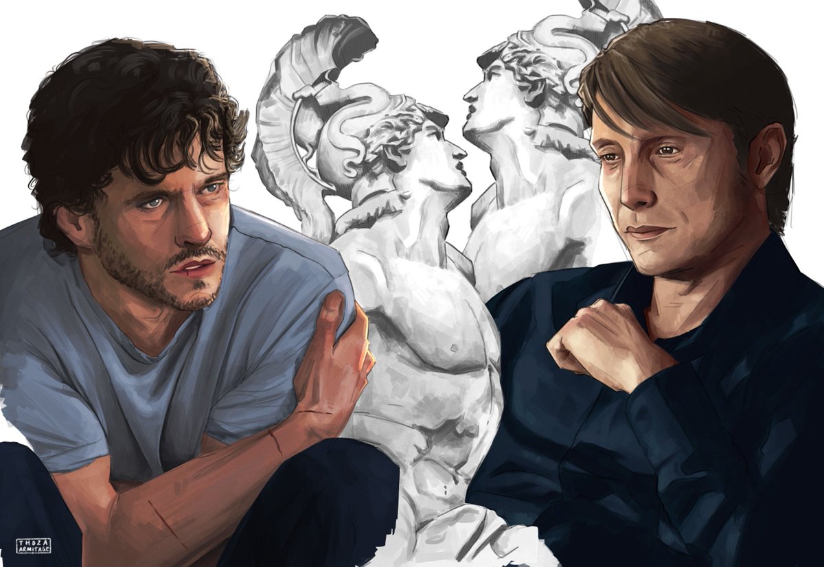 thozaarmitage's tweet photo. achilles wished all greeks would die, so that he and patroclus could conquer troy alone
#hannibal #hannigram https://t.co/ZnZm2N0vtP