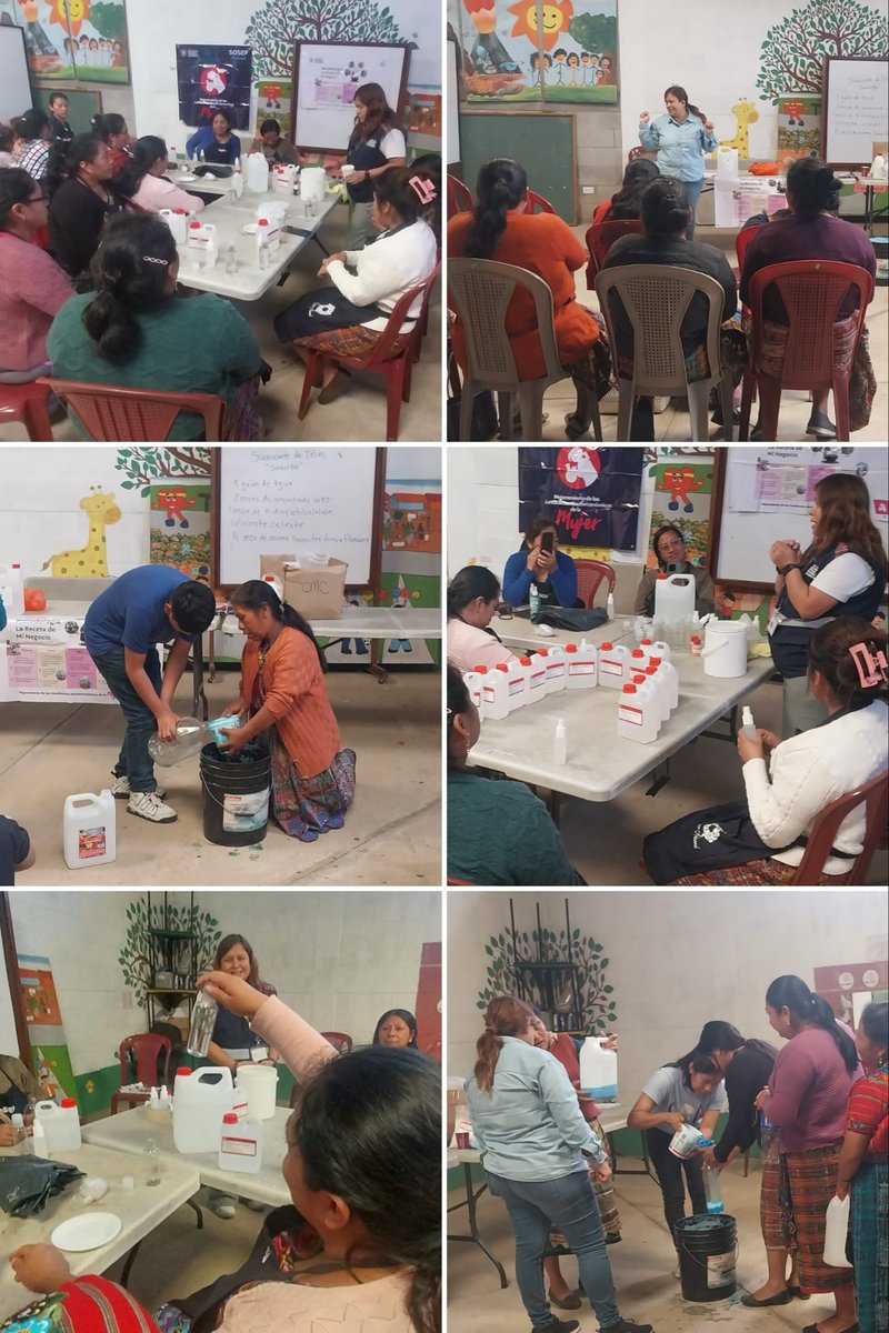 FundatedNews's tweet photo. El programa de emprendimiento desarrolló dos talleres dirigidos a madres de familia. Las áreas trabajadas fueron Cosméticos, con elaboración de splash refrescante y aceites hidratantes. La otra aérea fue Artículos de limpieza, con la elaboración de suavizantes de telas. https://t.co/CZF5CSMYpp