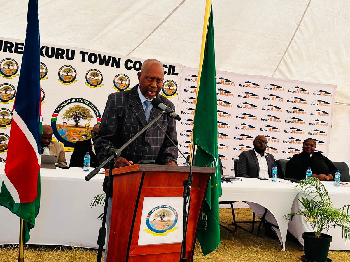 MurdNamibia's tweet photo. NKURENKURU-Today, the Minister of Urban and Rural Development, Hon. Sankwasa James Sankwasa, has called on young entrepreneurs to embrace innovation, technology and entrepreneurship as key drivers of Namibia's economic transformation. https://t.co/Gxjg9Xwn36