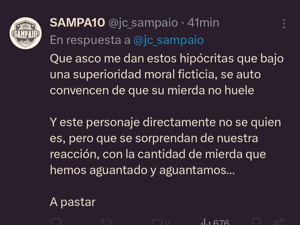 MisterCruyff14's tweet photo. No sabes quién soy, pero si que me tienes bloqueado. Codarde e indeseable. Haciendo gracias sobre las enfermedades i arritmias de personas. No has tenido la categoría de sacar el tuit de cabecera. Esa mierda habla bien a las claras de tu catadura moral. miserable. https://t.co/xn4WPIIJqb