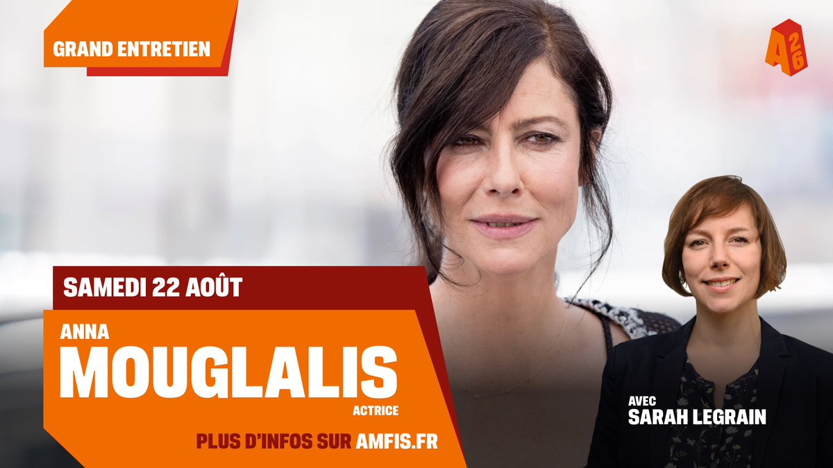 FranceInsoumise's tweet photo. AMFIS 2026 : les premières annonces sur le programme arrivent !

Nous avons le plaisir de vous annoncer le premier grand entretien : Anna Mouglalis, actrice, s’entretiendra avec Sarah Legrain députée LFI-NFP.

🎟️ Prenez vos places : https://t.co/qpXaApDzN5

#AMFIS2026 https://t.co/702sa7hzna