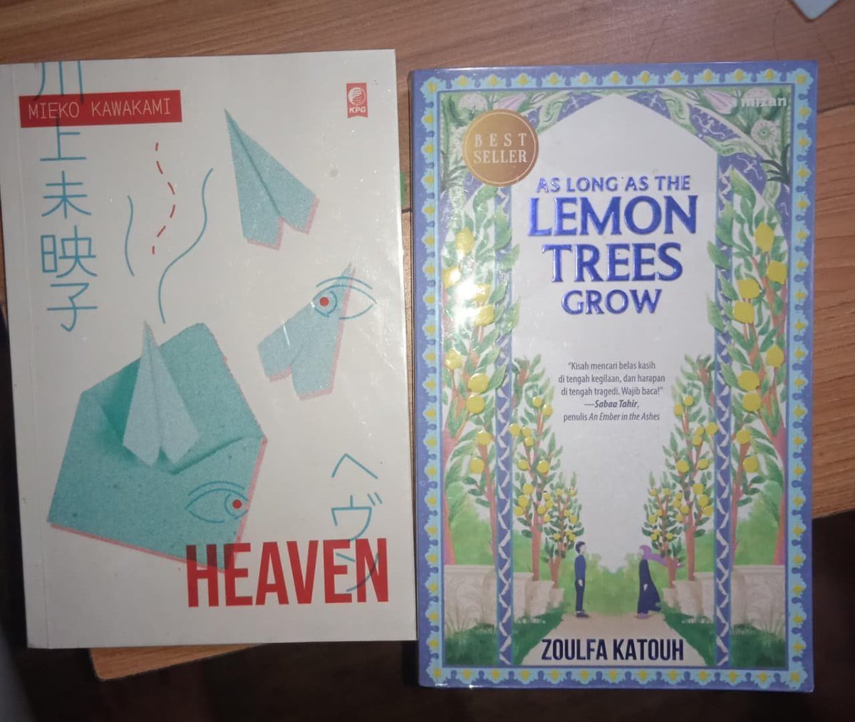 ntspv_'s tweet photo. WTS Preloved Novel Heaven 30k https://t.co/l7crnebp7i