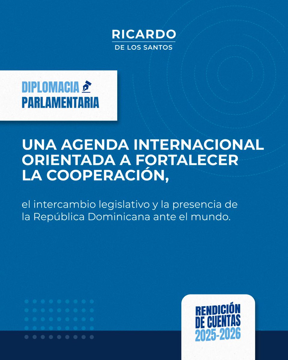 ricardodlsanto3's tweet photo. #RicardoRindeCuentas2026 https://t.co/nrgeR5EmxA