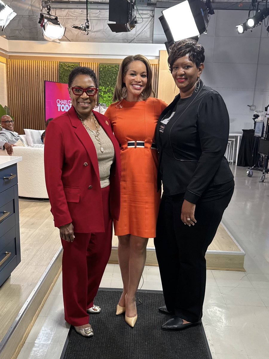 SensationalSAR's tweet photo. The SENSATIONAL press tour continues! Our International President and Chair, Board of Directors, Cheryl W. Turner, and South Atlantic Regional Director, Pamela Murphy Lewis, sat down with @CLTTodayShow to discuss our 32nd South Atlantic Regional Conference.

#SensationalSAR https://t.co/xveKzvrN7r