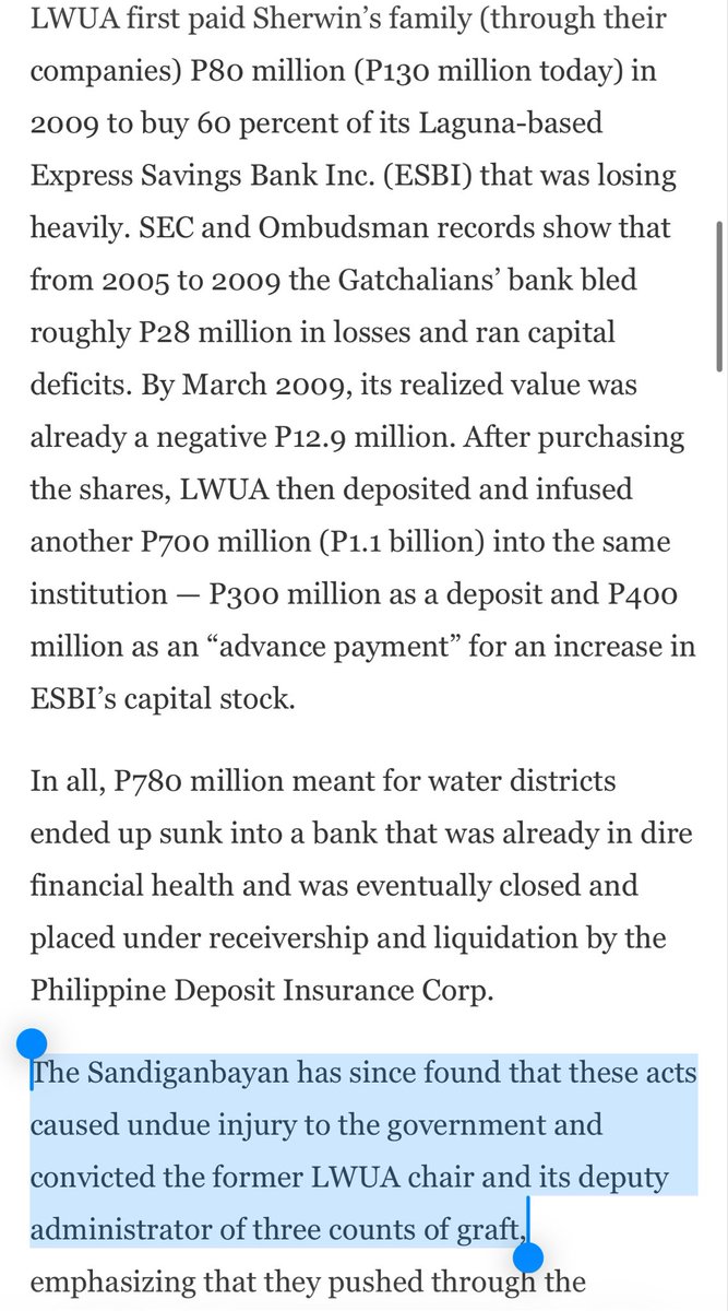 giannagaviola's tweet photo. @bobitiglao explains this matter very well.

“LWUA’s purchase eventually cost it in 2009 a total of P780 million — P1.4 billion in today’s money.”

— for manila times subscribers: https://t.co/NDGr4b8XNk
— for easier access: https://t.co/lTE8ygmHh5 https://t.co/VALgUUgDWS