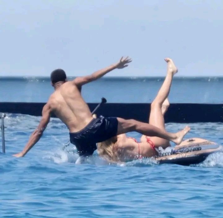 UtdMwang's tweet photo. Ester Exposito trying to injure Kylian Mbappe, I know she's a secret Barca agent girl 😭 https://t.co/PBlSzhA4mp