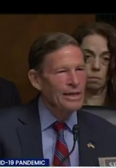 SkiddTweets's tweet photo. @Chesschick01 Certainly better than the ghoul behind Blumenthal https://t.co/PoktjK0lU0