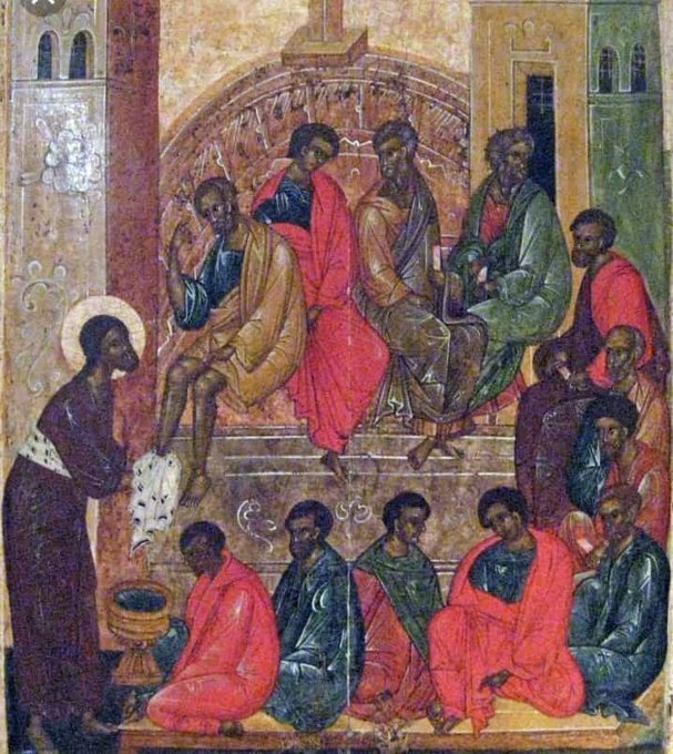 GWANJEZ's tweet photo. An ancient depiction of Jesus and his disciples https://t.co/IonS009f1n
