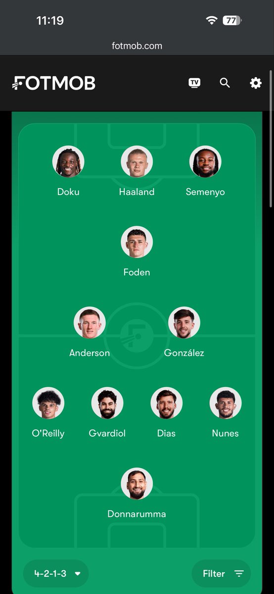 TrillTamaar's tweet photo. How I Think City is Lining up Next Season💙💙 https://t.co/OApW1NNNdd