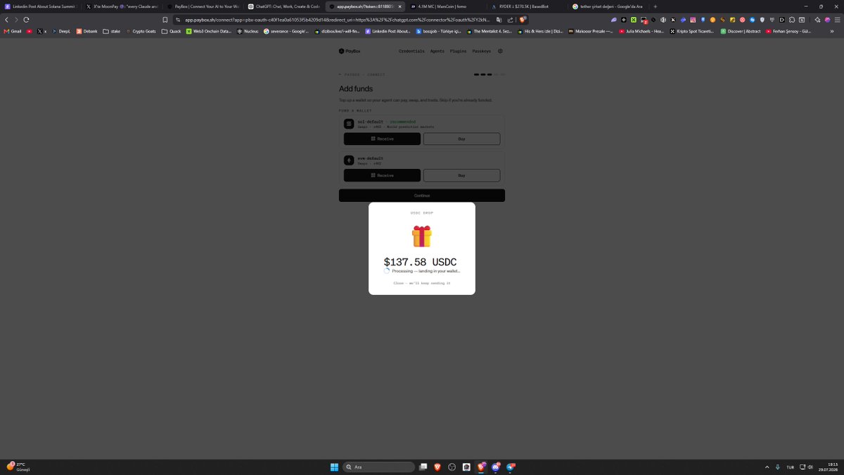 hitasyurek's tweet photo. 140 $ için teşekkürler x Hesabınızı bağlayarak alabilirsiniz.

50$ alan da var 400'de neye göre veriyor bilmiyorum.

ty for Airdrop @moonpay https://t.co/gm9TZLmbGB