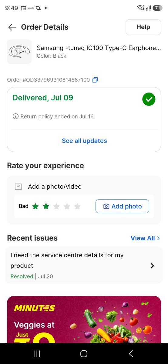 Ravi1721991's tweet photo. I received fake Samsung AKG earphones from @Flipkart. This is completely unacceptable  I request an immediate investigation, refund/replacement, and strict action against the seller.
 @jagograhakjago @NCH1915  #Flipkart #FakeProduct #ConsumerRights #Samsung @flipkartsupport https://t.co/U1FECTogMS